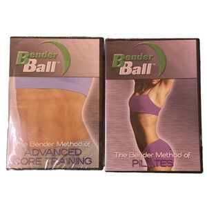 Bender Ball Method Dvd Exercise Pilates And Advanced‎ Core Training X2 NIP